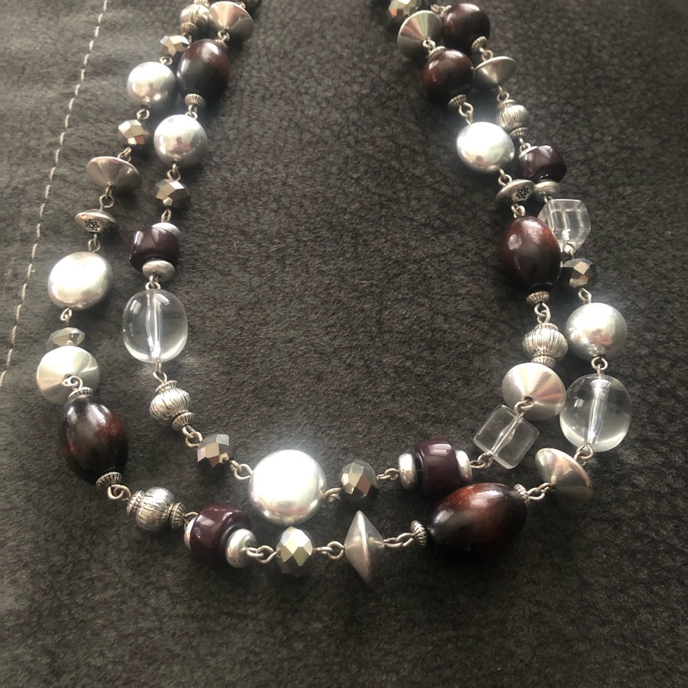 Lia Sophia Coffee Bean necklace